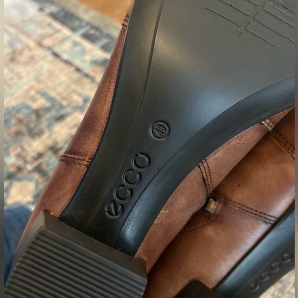 NEW Ecco | Shape 35 Wrapped Shaft Bootie Cognac Brown Sz 40/9-9.5 - Picture 9 of 9